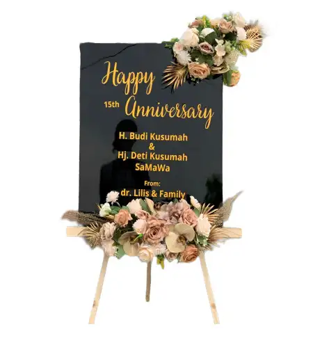 Papan Bunga Akrilik Pontianak Utara